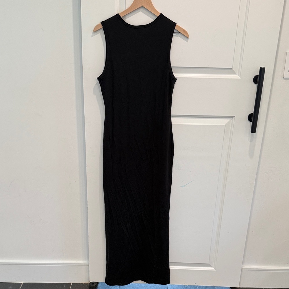 Quince Tencel Jersey Maxi Tank Dress - Picture 3 of 7